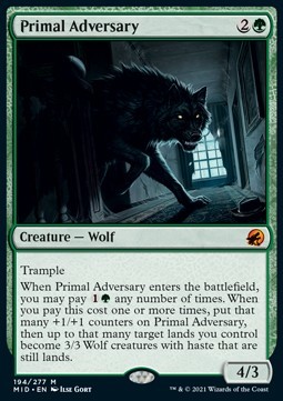 Primal Adversary