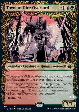 Tovolar, Dire Overlord // Tovolar, the Midnight Scourge