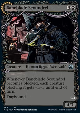 Baneblade Scoundrel // Baneclaw Marauder