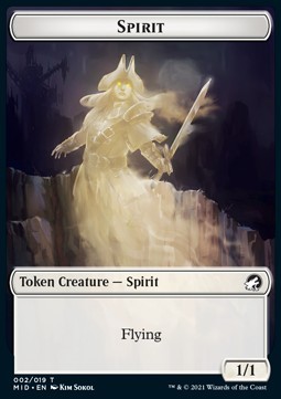 Spirit Token (White 1/1)