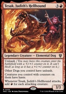 Tesak, Judith's Hellhound