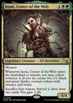 Izoni, Center of the Web