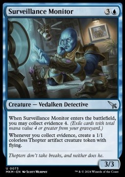 Surveillance Monitor (WHITE Frame Version)