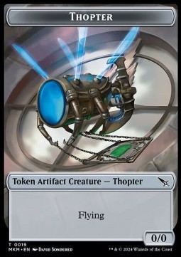 Thopter Token (Artifact 0/0) Flying