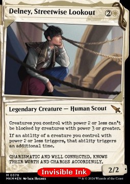 Delney, Streetwise Lookout (V.2)