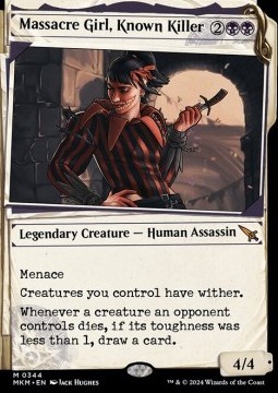 Massacre Girl, Known Killer (V.1)