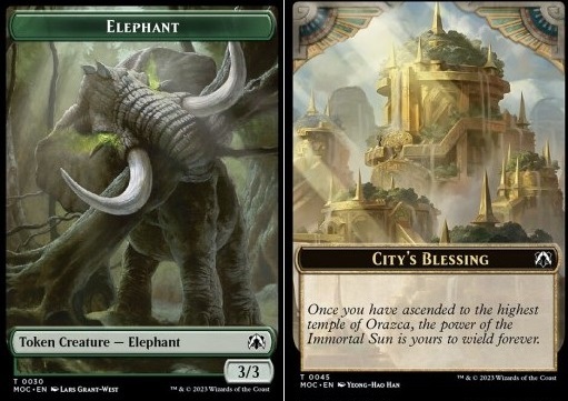 Elephant Token (G 3/3) // City's Blessing Token