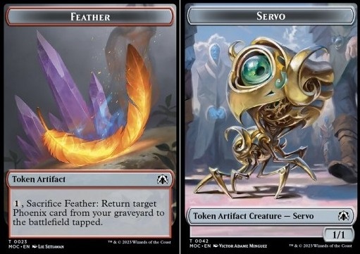 Feather Token // Servo Token (A 1/1)