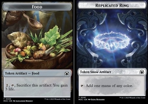 Food Token // Replicated Ring Token
