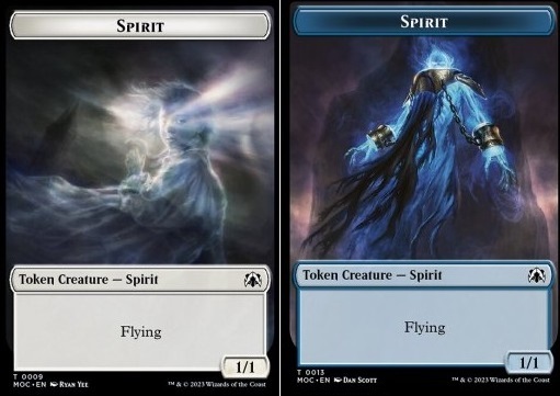 Spirit Token (W 1/1) // Spirit Token (U 1/1)