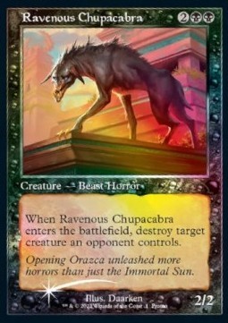 Ravenous Chupacabra