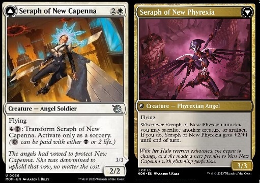 Seraph of New Capenna // Seraph of New Phyrexia
