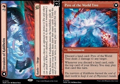 Invasion of Kaldheim // Pyre of the World Tree