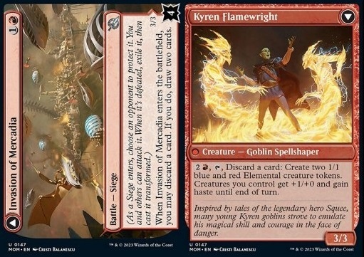 Invasion of Mercadia // Kyren Flamewright