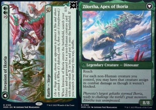 Invasion of Ikoria // Zilortha, Apex of Ikoria