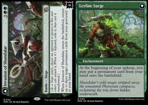 Invasion of Shandalar // Leyline Surge