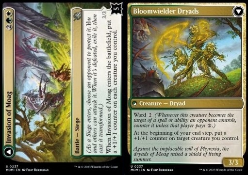 Invasion of Moag // Bloomwielder Dryads