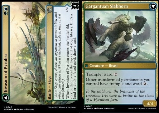 Invasion of Pyrulea // Gargantuan Slabhorn