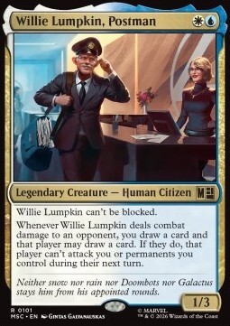 Willie Lumpkin, Postman