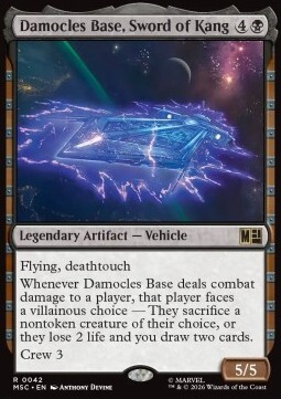 Damocles Base, Sword of Kang
