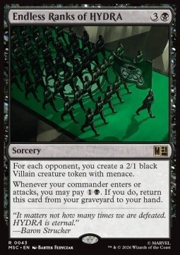 Endless Ranks of HYDRA