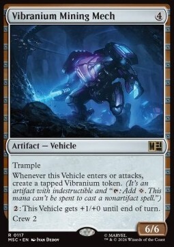 Vibranium Mining Mech