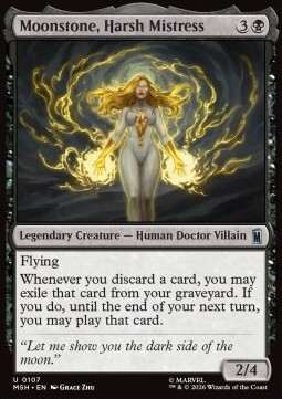 Moonstone, Harsh Mistress