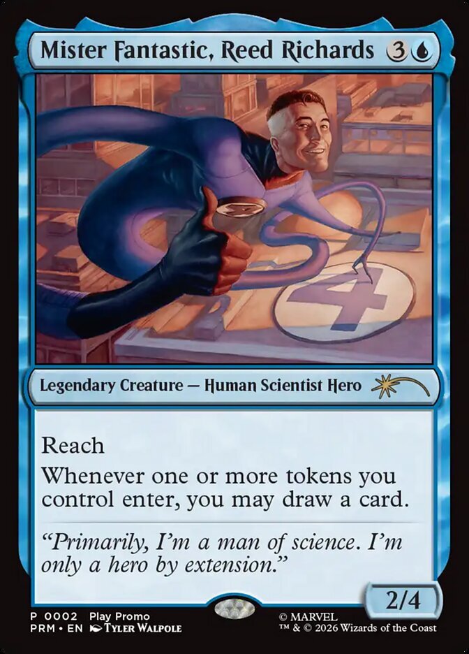 Mister Fantastic, Reed Richards - PROMO