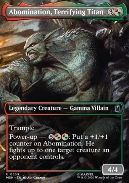 Abomination, Terrifying Titan