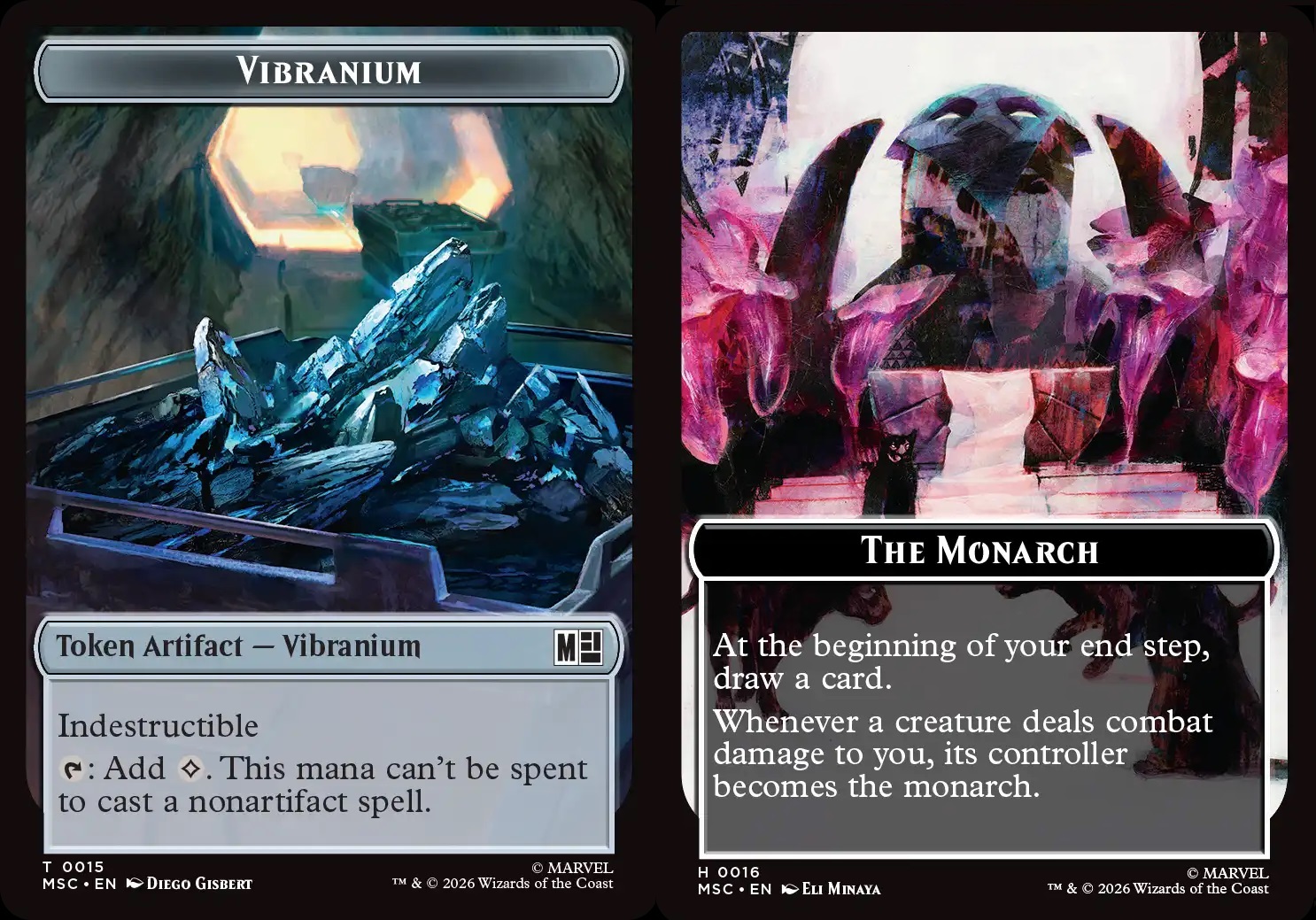 Vibranium Token // The Monarch (helper) token
