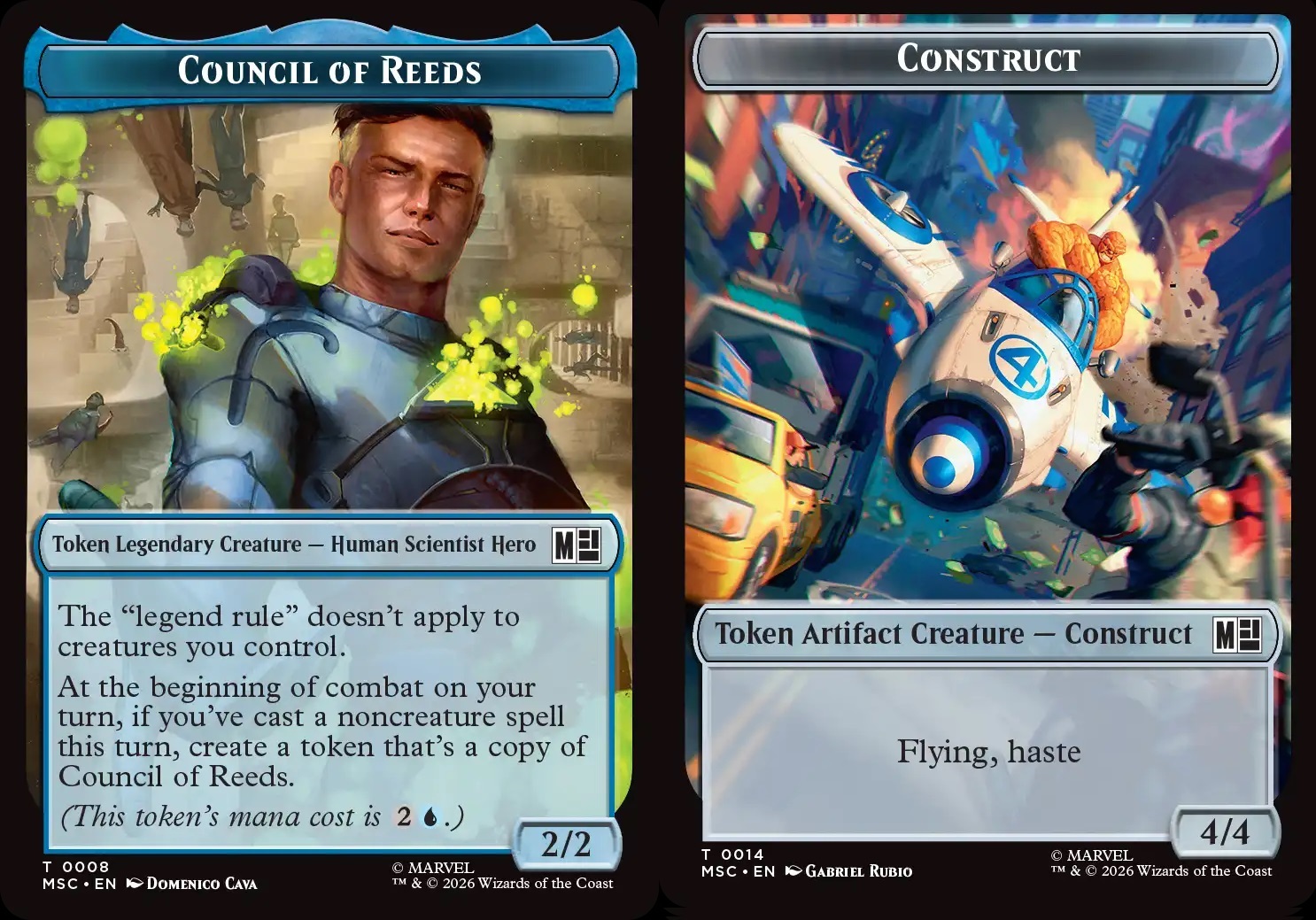 Council of Reeds // Construct ( Flying, Haste 4/4)