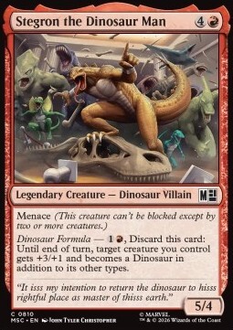 Stegron the Dinosaur Man