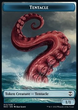 Tentacle Token (U 1/1)// Clue Token