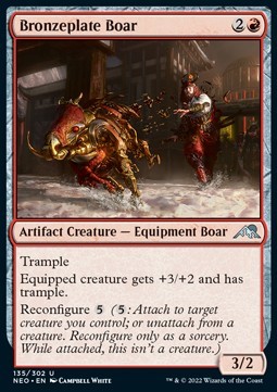 Bronzeplate Boar