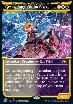Greasefang, Okiba Boss (V.1)