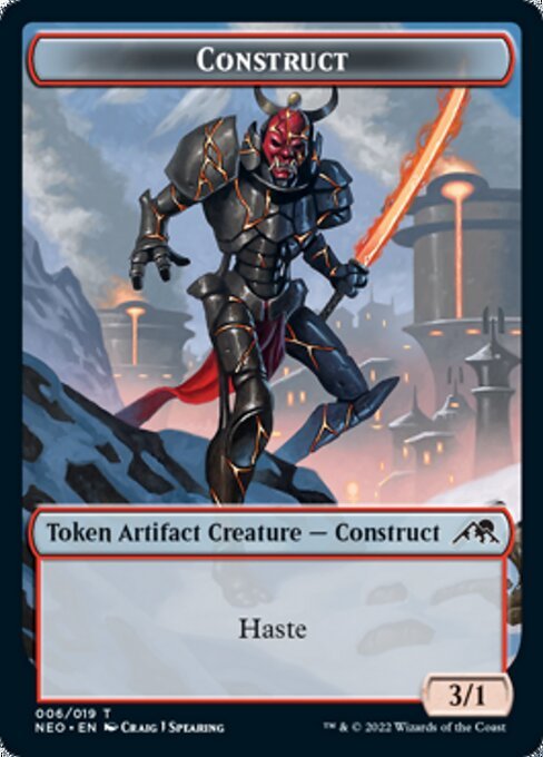 Construct Token Haste 3/1