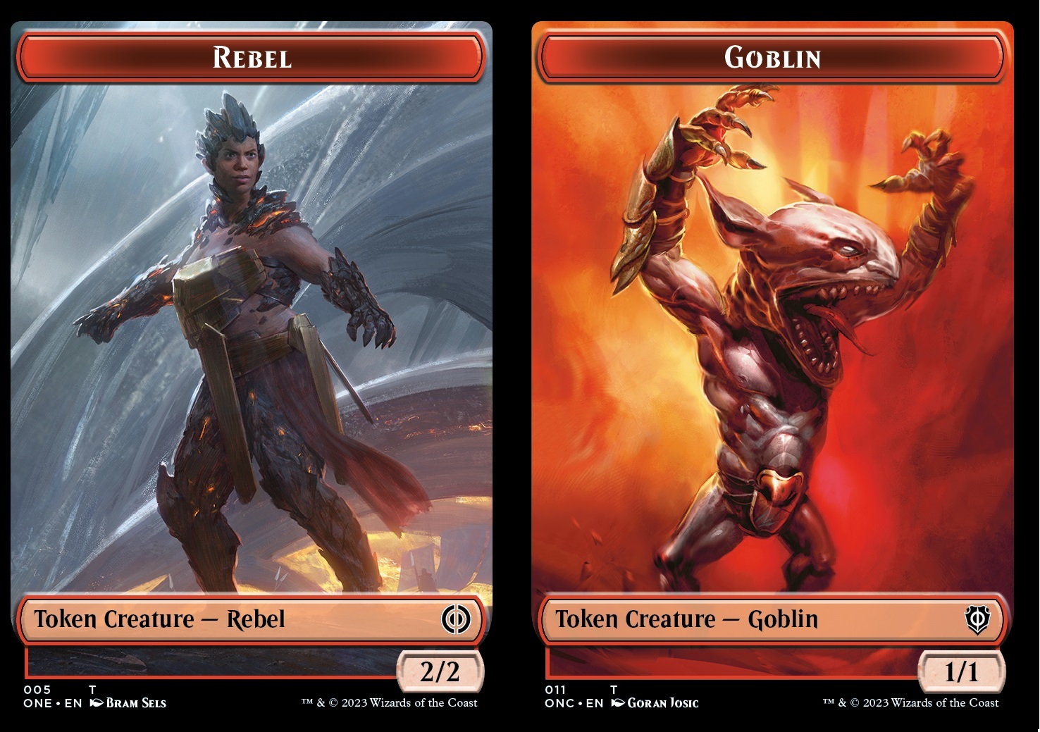 Rebel Token (R 2/2) // Goblin Token (R 1/1)