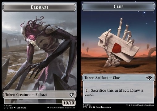 Eldrazi Token (C 10/10) // Clue Token