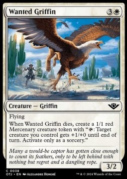 Wanted Griffin