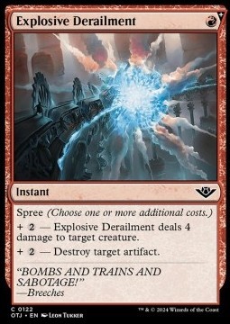 Explosive Derailment