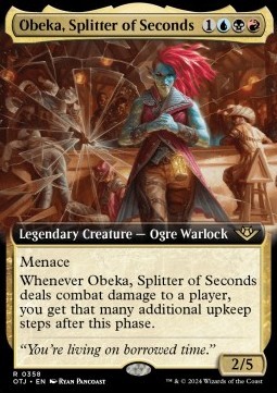 Obeka, Splitter of Seconds