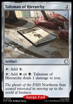 Talisman of Hierarchy