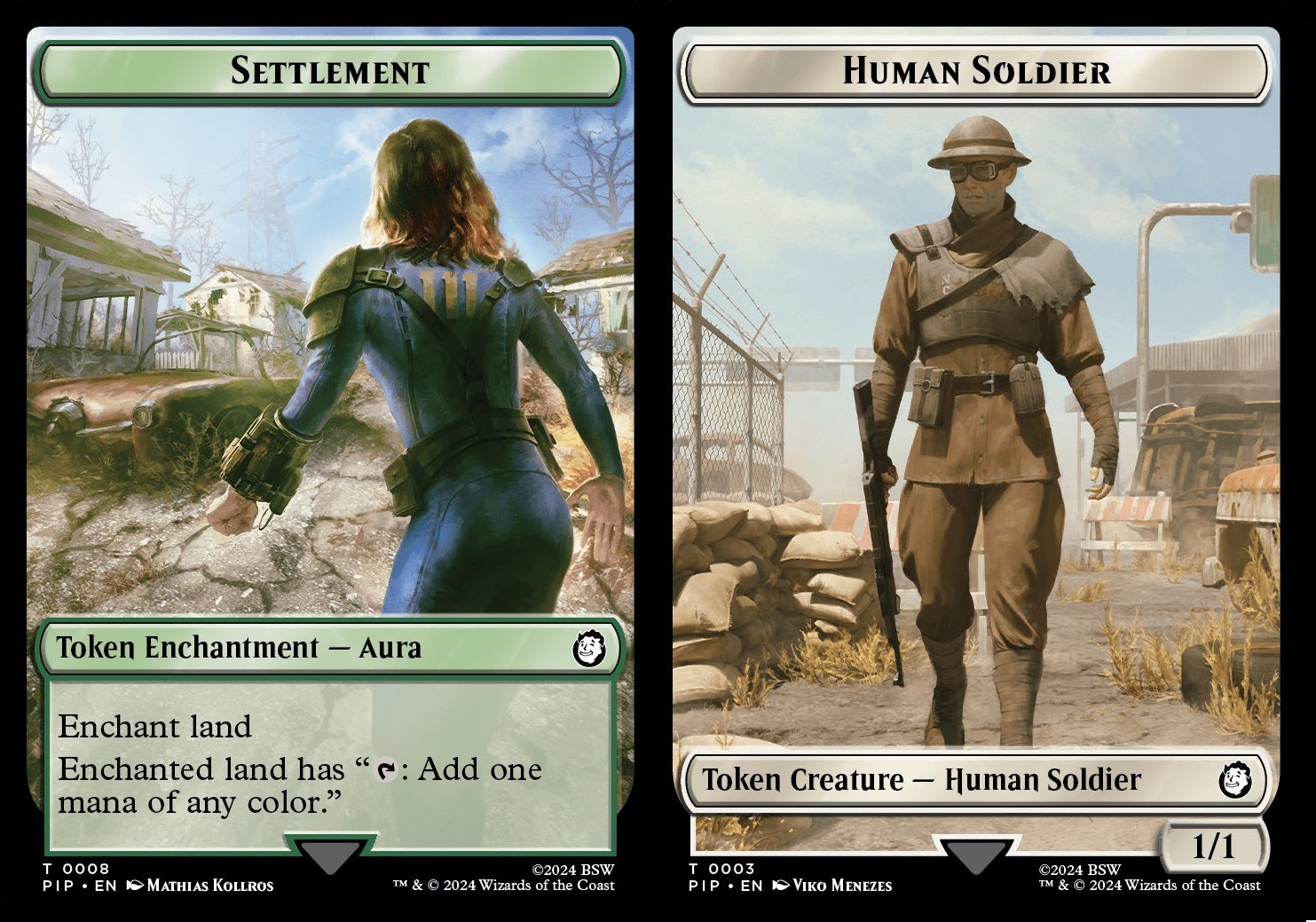 Settlement // Human Soldier (1/1)