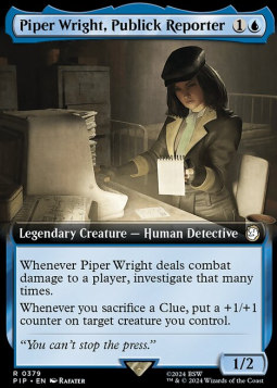 Piper Wright, Publick Reporter (V.1)
