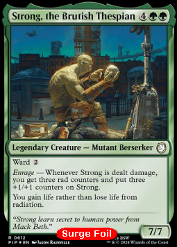 Strong, the Brutish Thespian (V.2)