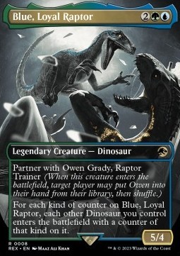 Blue, Loyal Raptor (V.1)