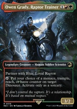 Owen Grady, Raptor Trainer (V.1)