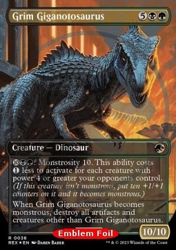 Grim Giganotosaurus (V.2)