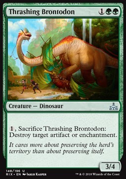 Thrashing Brontodon