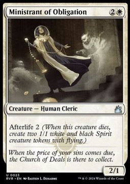 Ministrant of Obligation